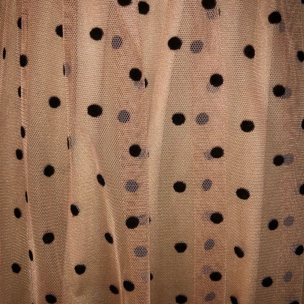 Ladies Vintage inspired Swiss dot tulle dress  size small - Picture 8 of 8